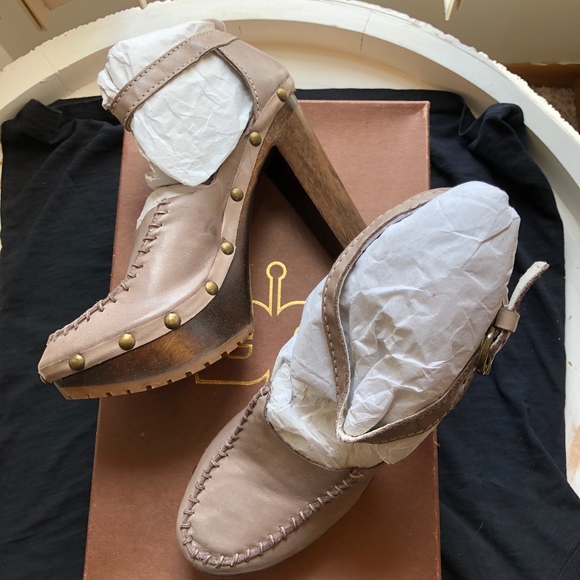 FREE PEOPLE (DULCE) AMSTERDAM CLOG/HEEL (US 9M) - Picture 3 of 8